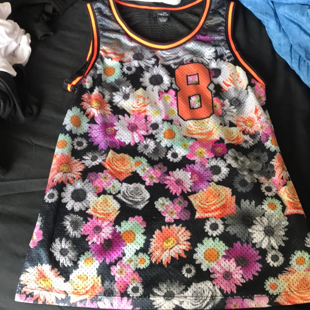 Flower Jersey Tee